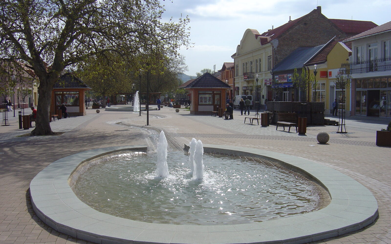 Párkány (Štúrovo) központja